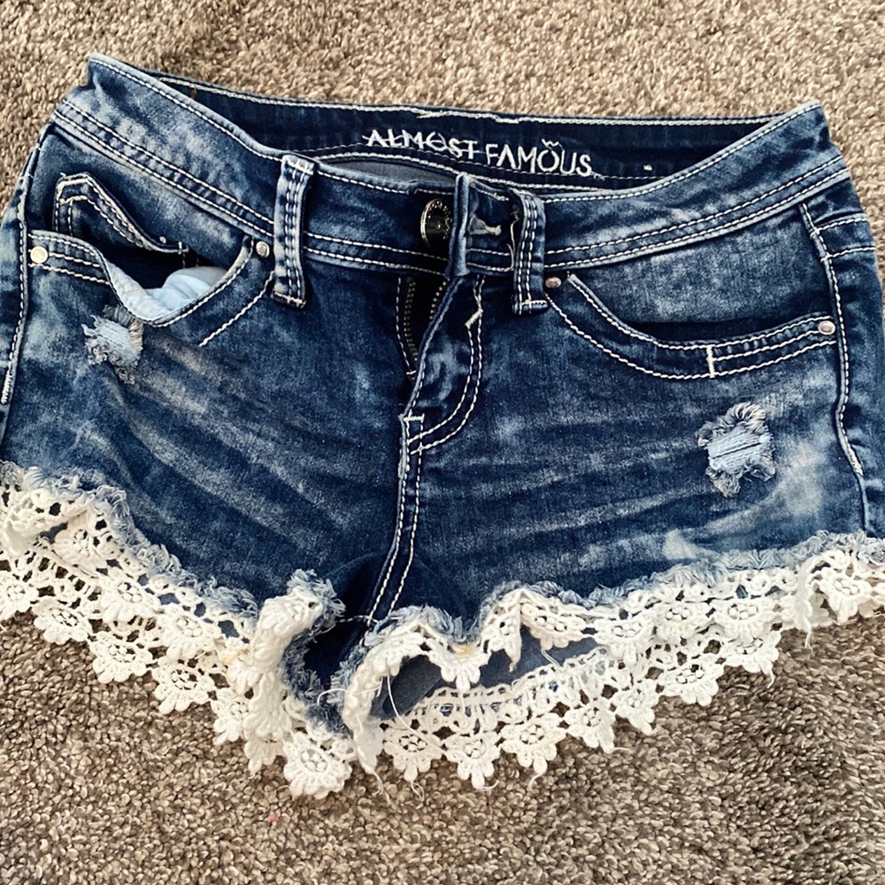 jean shorts